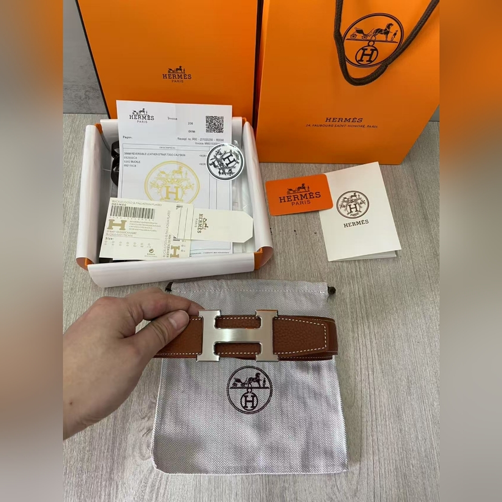 Hermes Reversible Belt